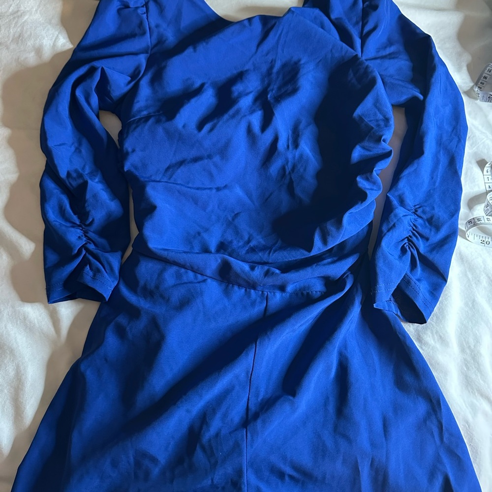 Ark & Co Royal Blue romper